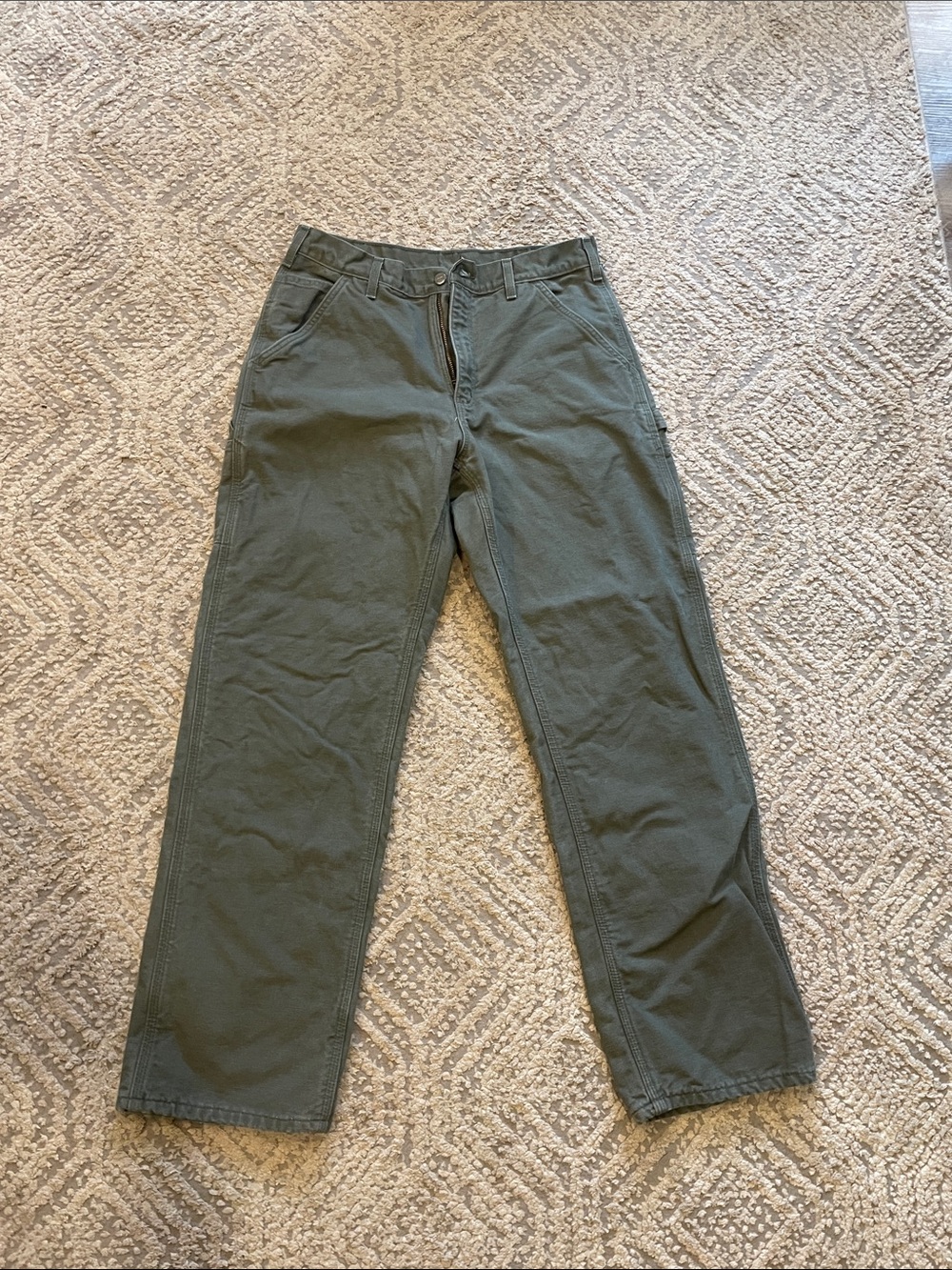 Carhartt Men's Cargo Pants in Olive